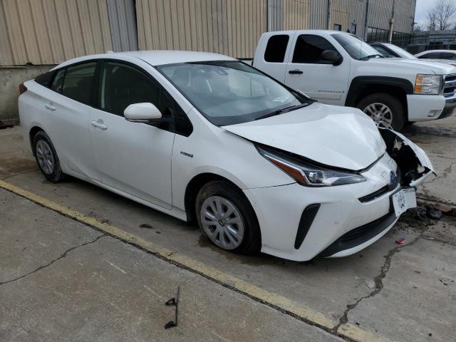 JTDKAMFU6N3163622 - 2022 TOYOTA PRIUS NIGHT SHADE WHITE photo 4