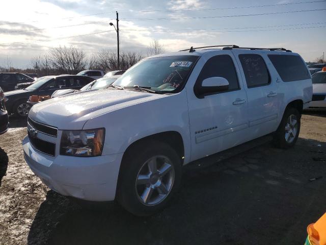 1GNUCJE0XAR174752 - 2010 CHEVROLET SUBURBAN C1500 LT WHITE photo 1