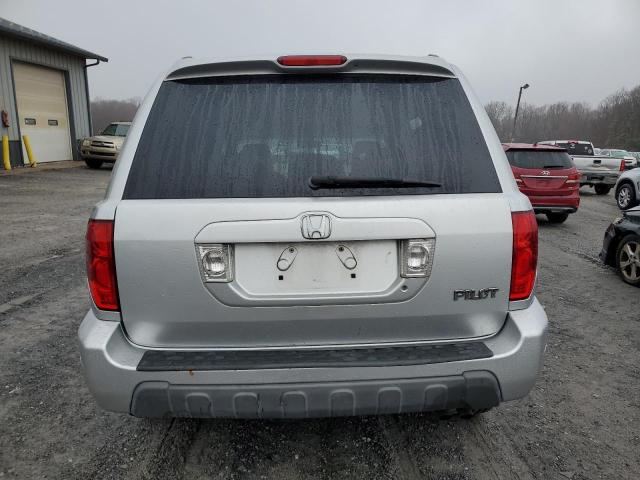 5FNYF18685B019923 - 2005 HONDA PILOT EXL SILVER photo 6