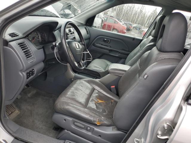 5FNYF18685B019923 - 2005 HONDA PILOT EXL SILVER photo 7