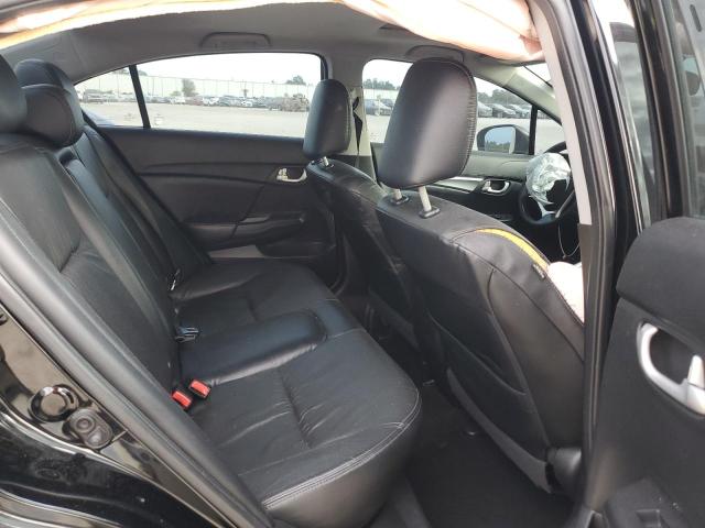 2HGFB2F99FH502369 - 2015 HONDA CIVIC EXL შავი ფოტო 10