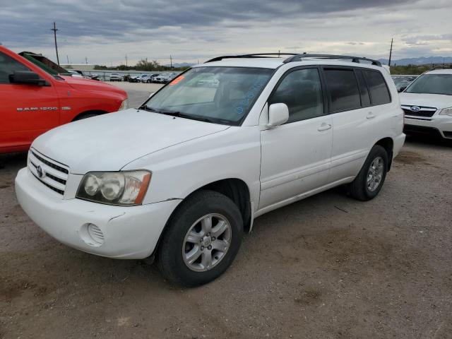 2002 TOYOTA HIGHLANDER LIMITED, 