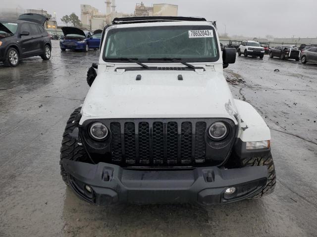 1C6HJTAGXNL136064 - 2022 JEEP GLADIATOR SPORT WHITE photo 5