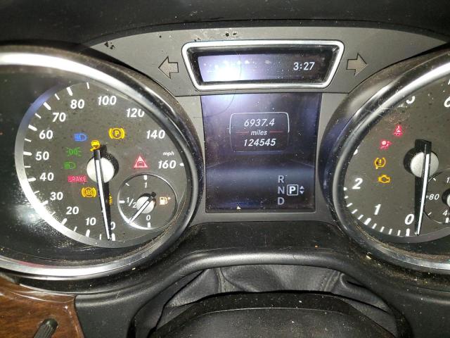 4JGDA5HB7FA448509 - 2015 MERCEDES-BENZ ML 350 4MATIC WHITE photo 9