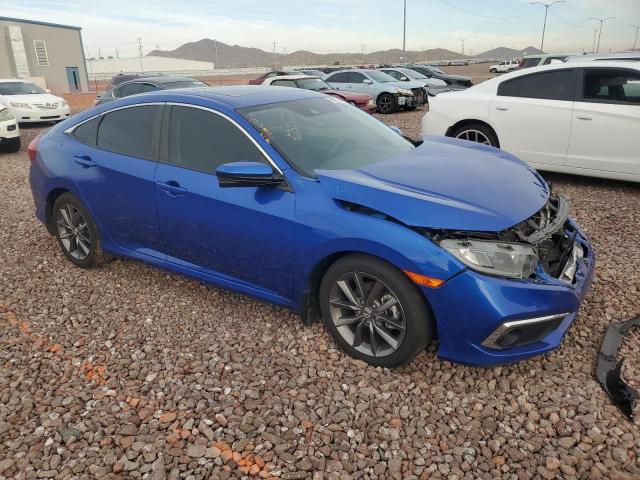 19XFC1F31LE011934 - 2020 HONDA CIVIC EX BLUE photo 4