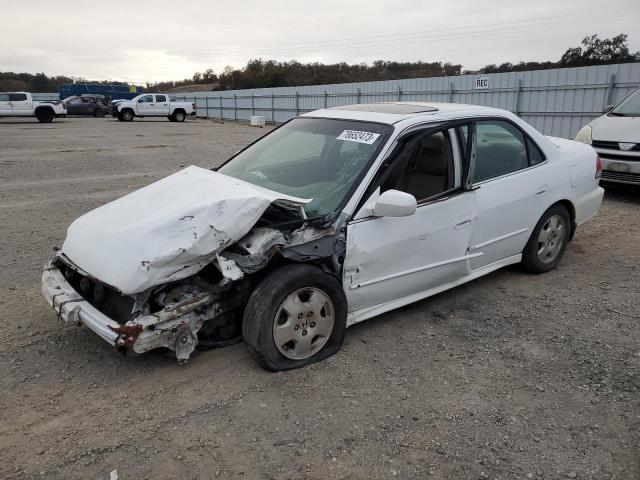 1HGCG16592A025737 - 2002 HONDA ACCORD EX WHITE photo 1