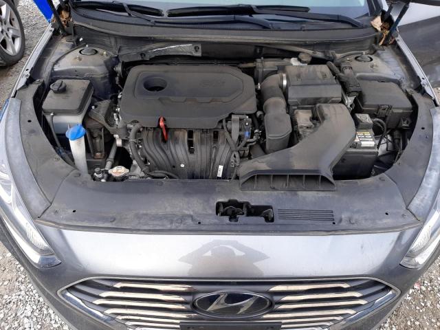 5NPE24AF5KH732270 - 2019 HYUNDAI SONATA SE GRAY photo 11