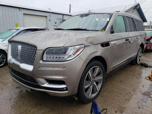 5LMJJ3LT2JEL11953 - 2018 LINCOLN NAVIGATOR L RESERVE TAN photo 1