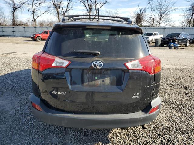 2T3BFREV2EW221831 - 2014 TOYOTA RAV4 LE BLACK photo 6