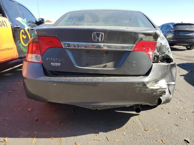 2HGFA1F93AH548074 - 2010 HONDA CIVIC EXL GRAY photo 6