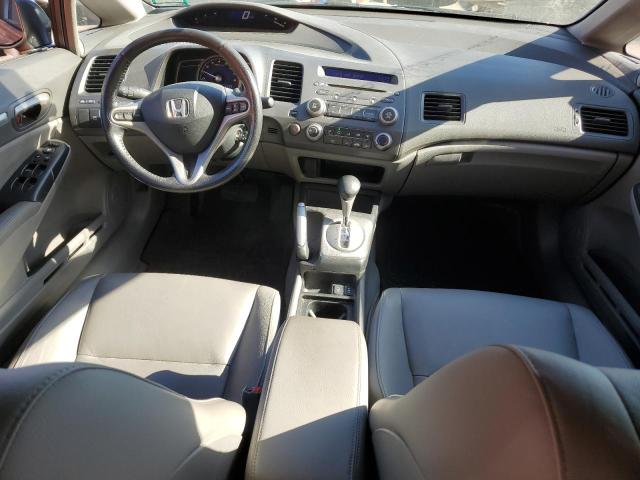 2HGFA1F93AH548074 - 2010 HONDA CIVIC EXL ნაცრისფერი ფოტო 8