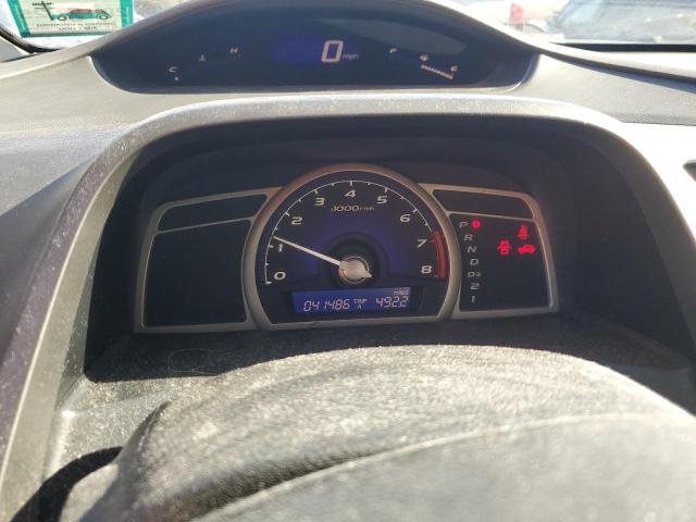 2HGFA1F93AH548074 - 2010 HONDA CIVIC EXL ნაცრისფერი ფოტო 9