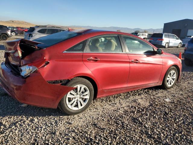 5NPEB4AC9DH522330 - 2013 HYUNDAI SONATA GLS MAROON photo 3