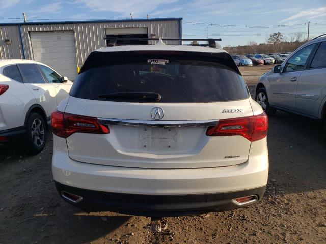 5FRYD4H28FB024043 - 2015 ACURA MDX WHITE photo 6