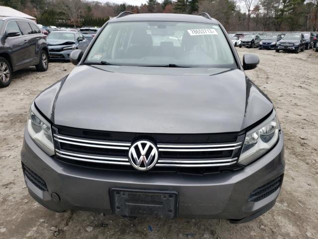 WVGAV7AX3GW524756 - 2016 VOLKSWAGEN TIGUAN S GRAY photo 5