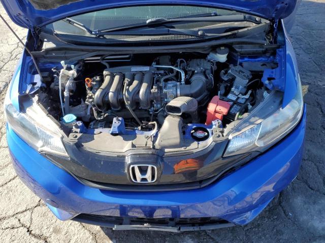 JHMGK5H59HS022180 - 2017 HONDA FIT LX BLUE photo 11