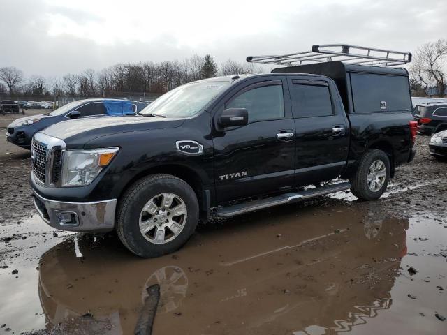 1N6AA1E51HN505262 - 2017 NISSAN TITAN SV BLACK photo 1