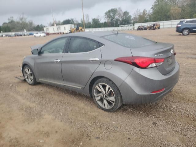 5NPDH4AE5EH496371 - 2014 HYUNDAI ELANTRA SE GRAY photo 2