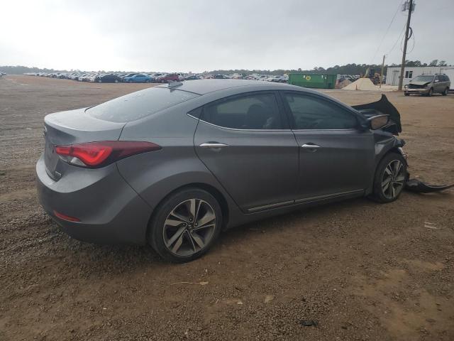 5NPDH4AE5EH496371 - 2014 HYUNDAI ELANTRA SE GRAY photo 3