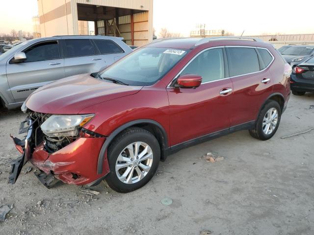 5N1AT2MV6GC740430 - 2016 NISSAN ROGUE S RED photo 1