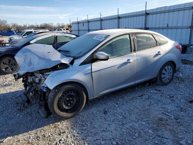 1FAHP3F2XCL411438 - 2012 FORD FOCUS SE SILVER photo 1