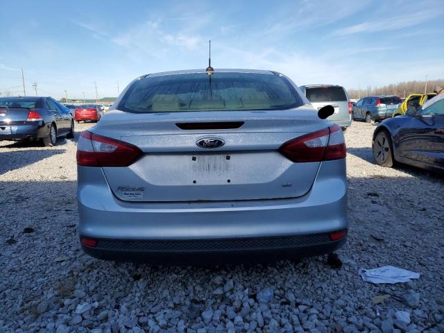 1FAHP3F2XCL411438 - 2012 FORD FOCUS SE SILVER photo 6