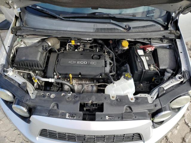 1G1JA5SH5C4102143 - 2012 CHEVROLET SONIC LS SILVER photo 11