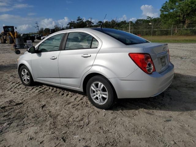 1G1JA5SH5C4102143 - 2012 CHEVROLET SONIC LS SILVER photo 2