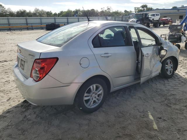 1G1JA5SH5C4102143 - 2012 CHEVROLET SONIC LS SILVER photo 3