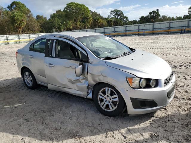 1G1JA5SH5C4102143 - 2012 CHEVROLET SONIC LS SILVER photo 4