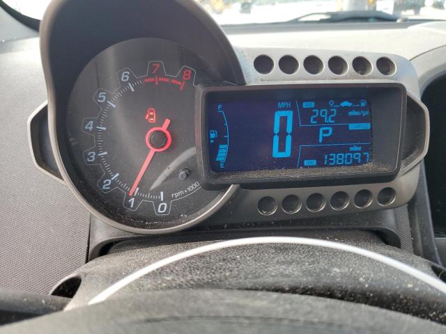 1G1JA5SH5C4102143 - 2012 CHEVROLET SONIC LS SILVER photo 9