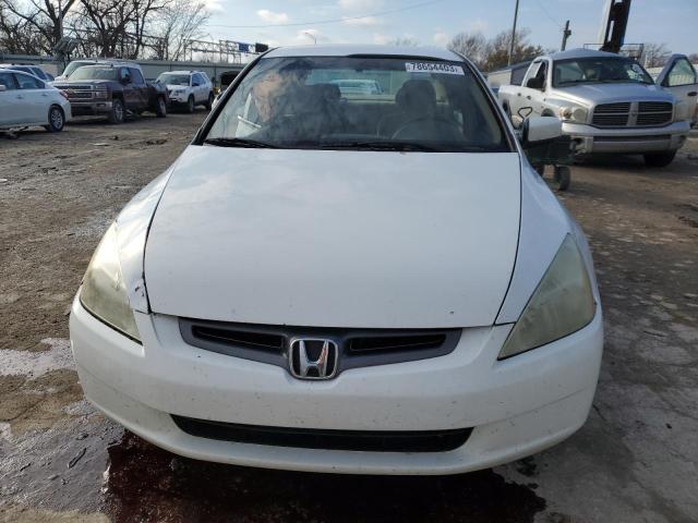 1HGCM56356A154384 - 2006 HONDA ACCORD SE WHITE photo 5