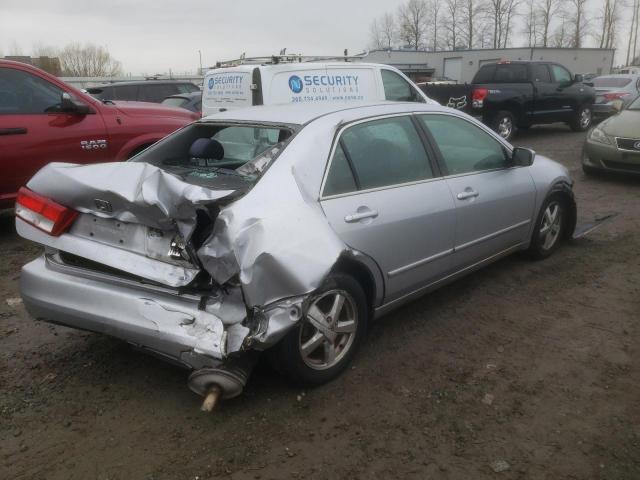 1HGCM55684A158597 - 2004 HONDA ACCORD EX SILVER photo 3