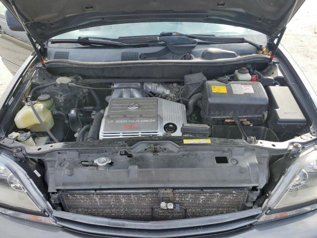 JT6HF10U2Y0156991 - 2000 LEXUS RX 300 BLACK photo 12