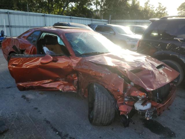 2C3CDZFJ5MH596475 - 2021 DODGE CHALLENGER R/T SCAT PACK ORANGE photo 4