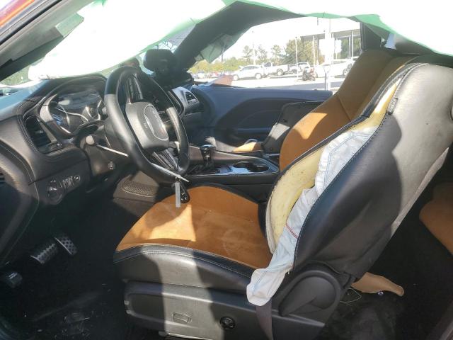 2C3CDZFJ5MH596475 - 2021 DODGE CHALLENGER R/T SCAT PACK ORANGE photo 7