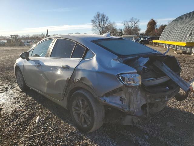 1G1BE5SM5K7112545 - 2019 CHEVROLET CRUZE LT SILVER photo 2