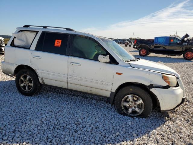 5FNYF28727B031454 - 2007 HONDA PILOT EXL WHITE photo 4