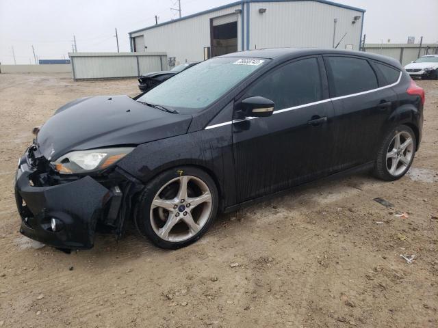 1FADP3N27EL303409 - 2014 FORD FOCUS TITANIUM BLACK photo 1