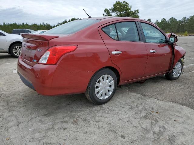 3N1CN7APXGL854366 - 2016 NISSAN VERSA S RED photo 3