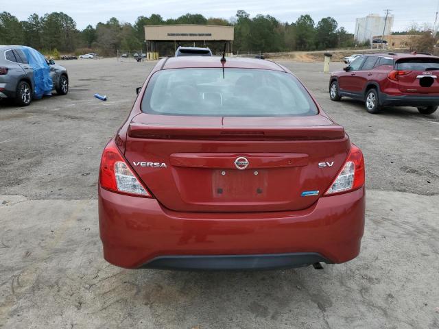 3N1CN7APXGL854366 - 2016 NISSAN VERSA S RED photo 6