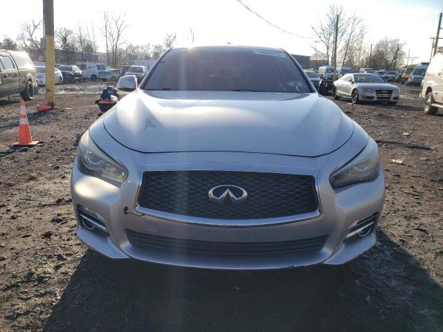 JN1BV7AR2EM693155 - 2014 INFINITI Q50 BASE SILVER photo 5