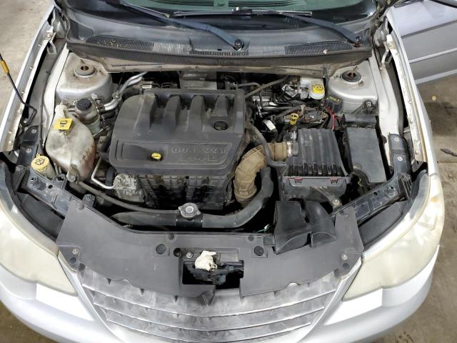 1C3LC46K97N518209 - 2007 CHRYSLER SEBRING SILVER photo 11