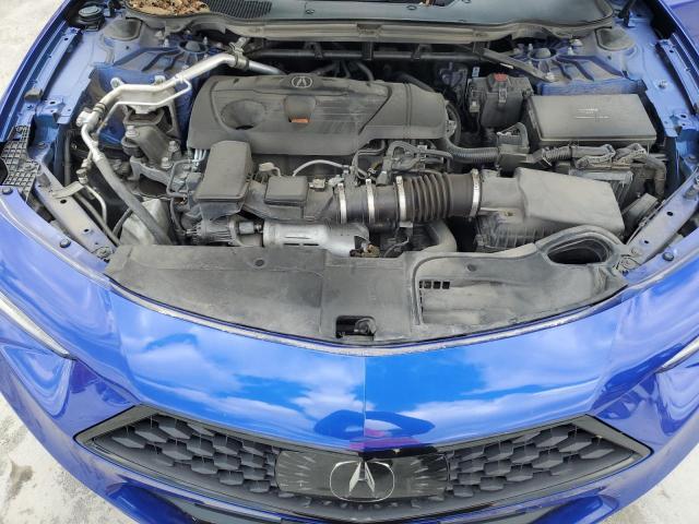 19UUB5F50MA003414 - 2021 ACURA TLX TECH A BLUE photo 11