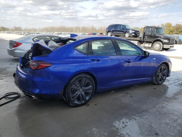 19UUB5F50MA003414 - 2021 ACURA TLX TECH A BLUE photo 3