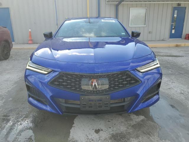 19UUB5F50MA003414 - 2021 ACURA TLX TECH A BLUE photo 5