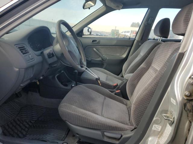 2HGEJ6618YH531400 - 2000 HONDA CIVIC BASE SILVER photo 7