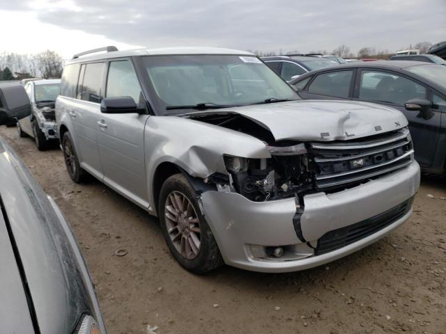 2FMGK5C81EBD07881 - 2014 FORD FLEX SEL SILVER photo 4