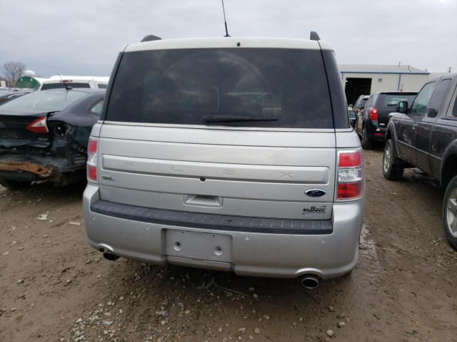 2FMGK5C81EBD07881 - 2014 FORD FLEX SEL SILVER photo 6