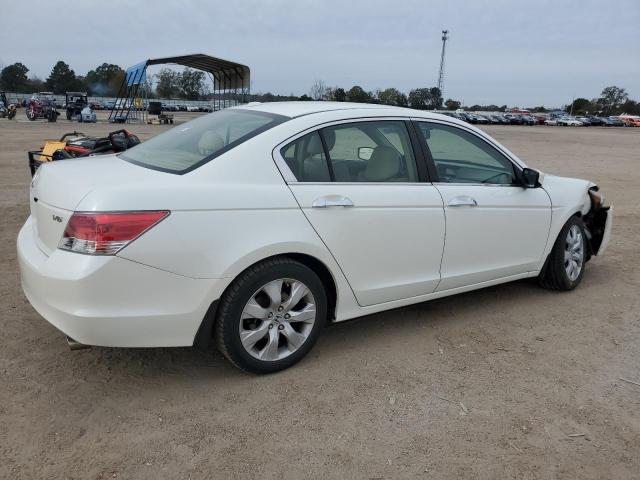 1HGCP36828A085664 - 2008 HONDA ACCORD EXL WHITE photo 3